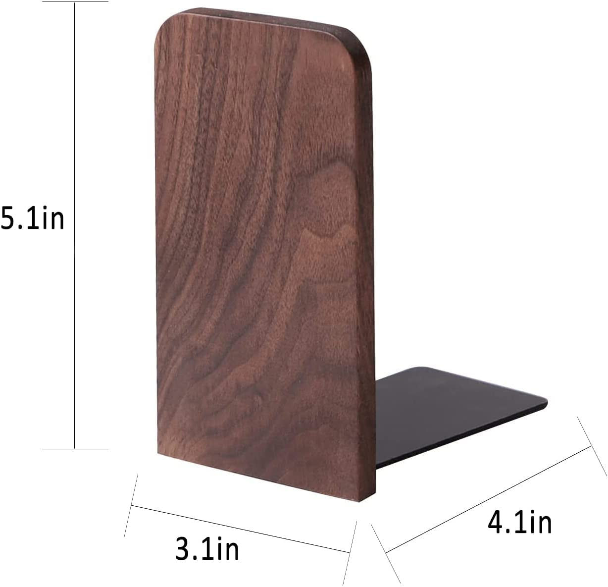 Rustic Wooden Bookends: Stylish and Sturdy Decor for Your Shelves