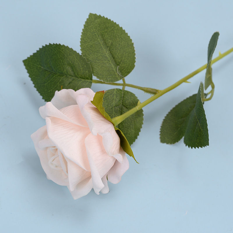 Thumbnail: 51cm Artificial Flannel Rose - Wedding, Home Decoration, Valentine's Day Gift