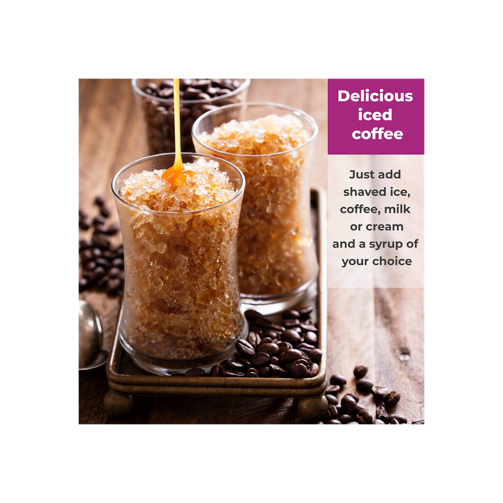 Thumbnail: Neo Black Ice Snow Cone Slushy Maker Machine