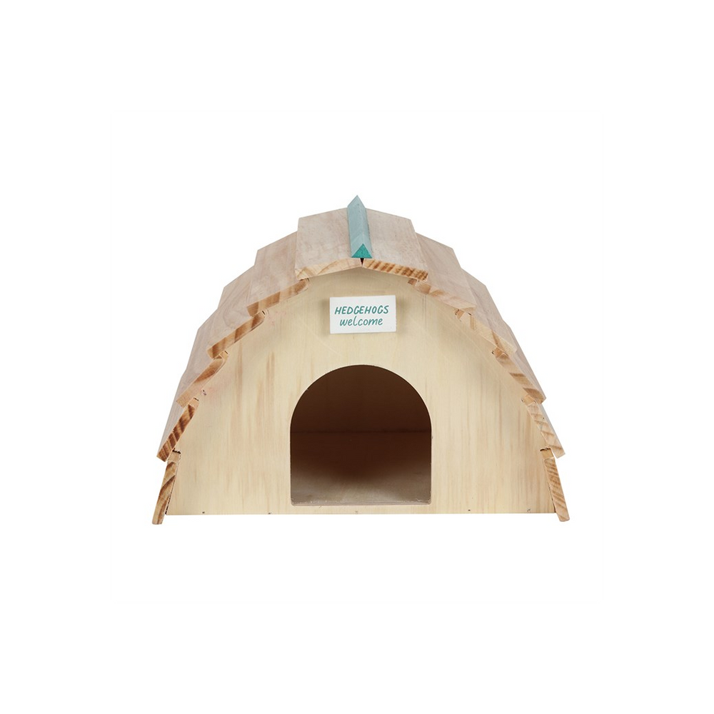 Wooden Hedgehog House