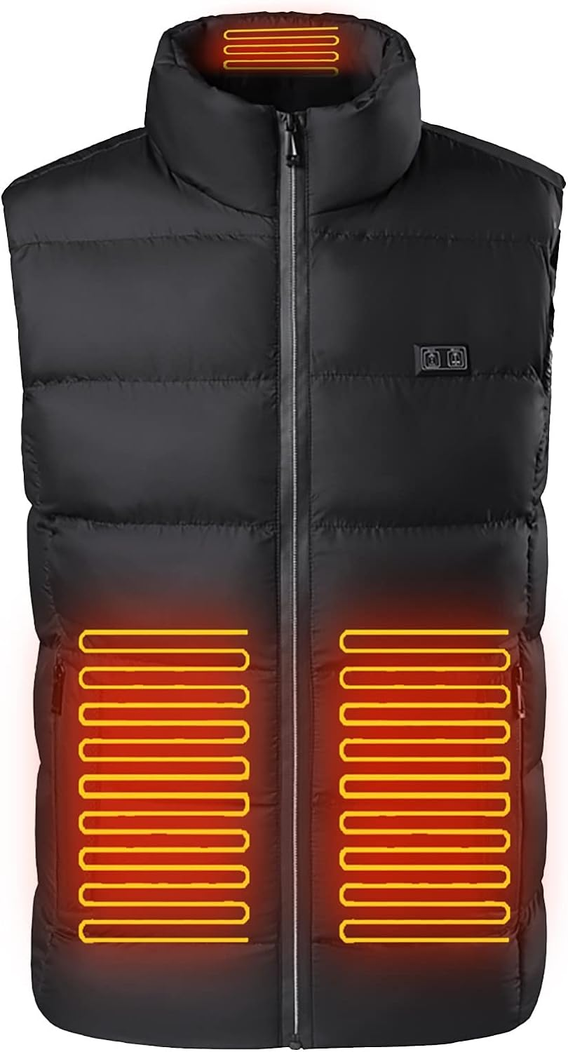 Thumbnail: Heated Coats for Men, Comfortable Heated Vest Heating Jacket