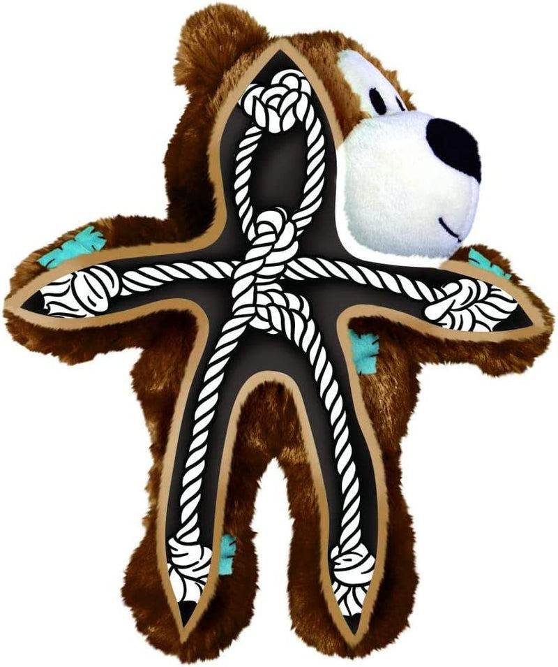 Thumbnail: Wild Knots Bear Dog Toy, Medium/Large Colours Vary x 3