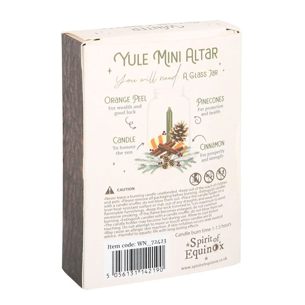 Thumbnail: Cedar & Pine Winter Ritual Spell Candles