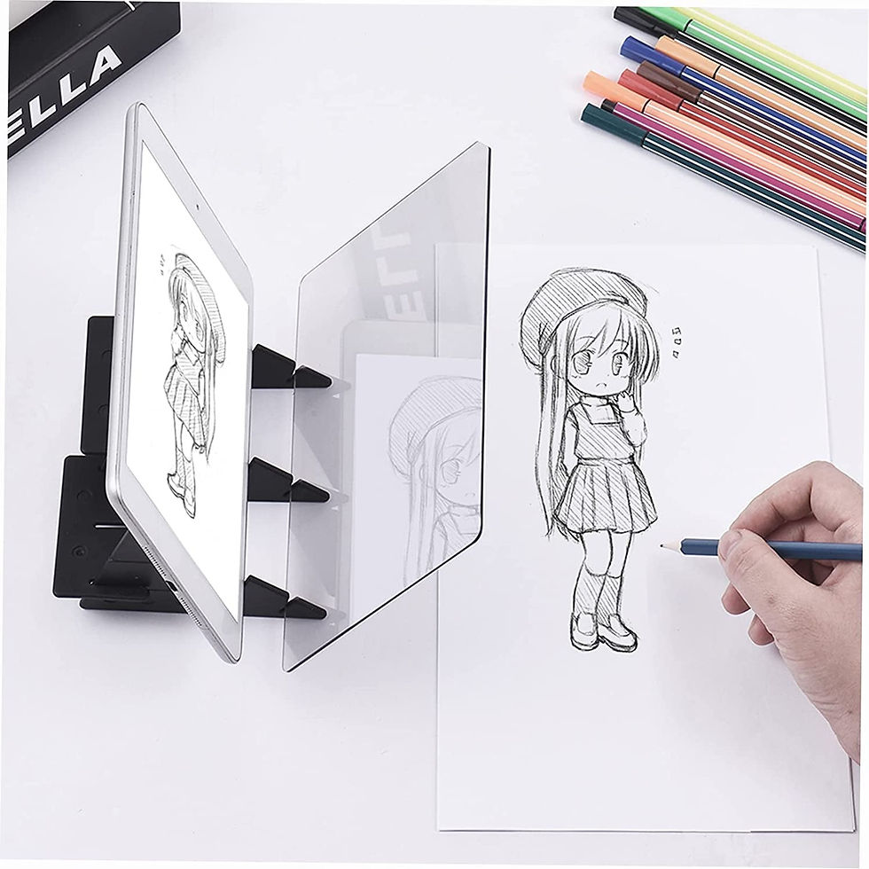 Thumbnail: light box drawing,copy pad,Portable Optical Tracing Board Copy Pad Panel Crafts 