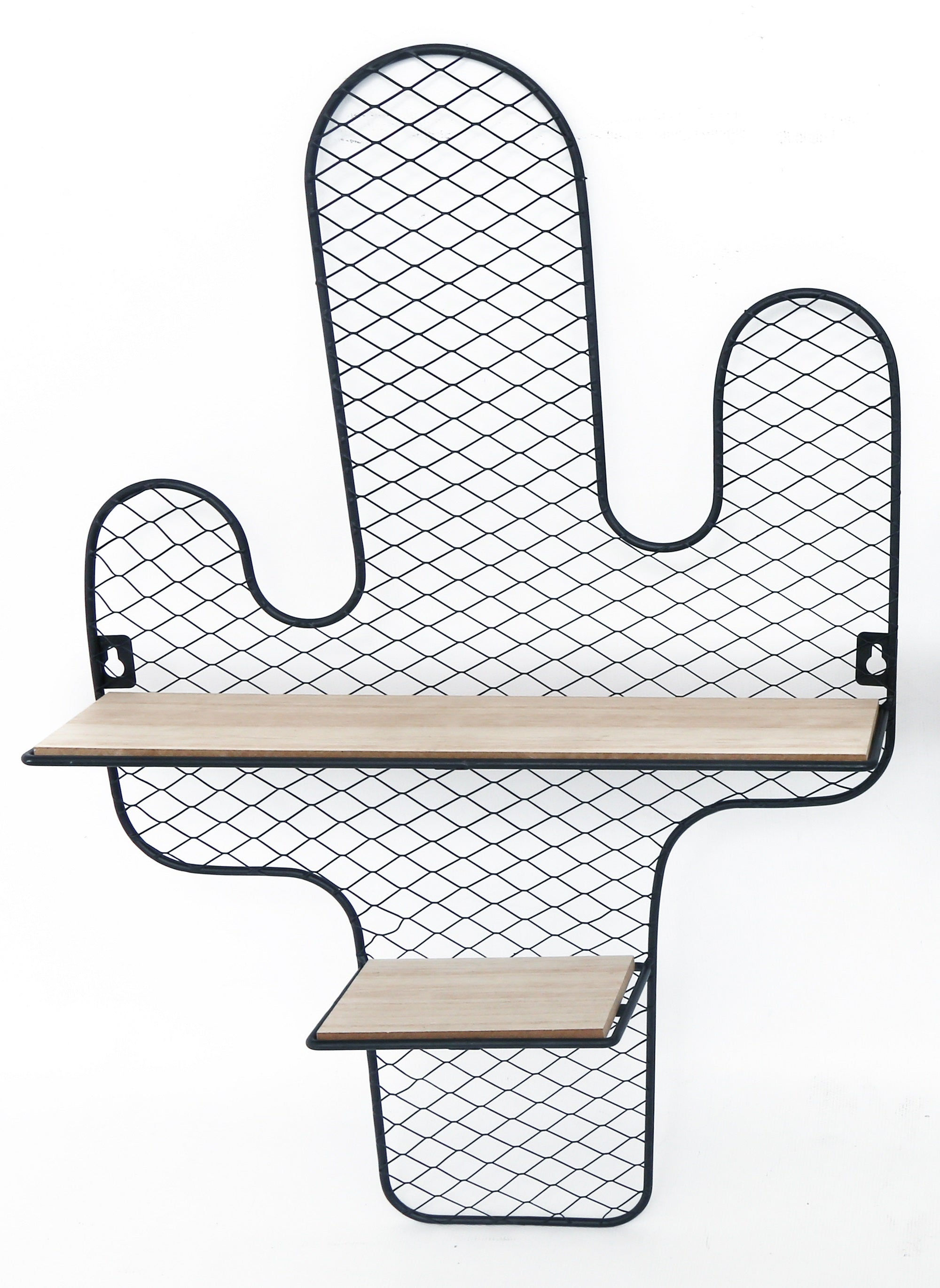 Cactus Wire Shelf Unit Black 50cm Shipping furniture UK