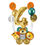 Thumbnail: 18Pcs Jungle Animal Number Balloons Set Chrome Metallic Latex 32inch Gold  