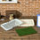 Thumbnail:  Dog Toilet Indoor w/ Artificial Grass, Grid Panel, Tray, 63 x 48.5cm