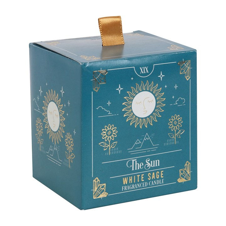 Thumbnail: The Sun White Sage Tarot Candle