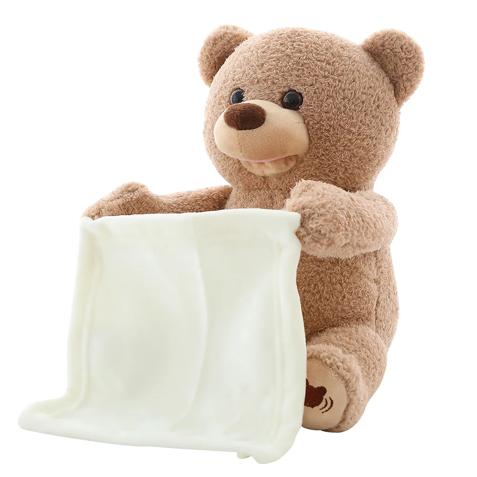 Thumbnail: Peekaboo Soft Teddy Bear Toy Novelty Gift