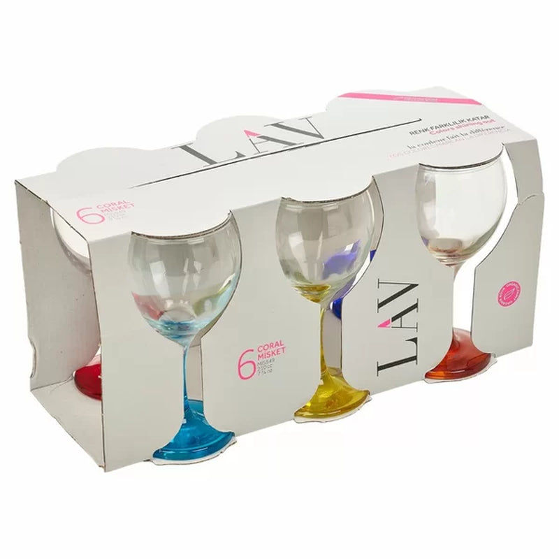 Thumbnail: Lav 210Ml Red Wine Glass Set