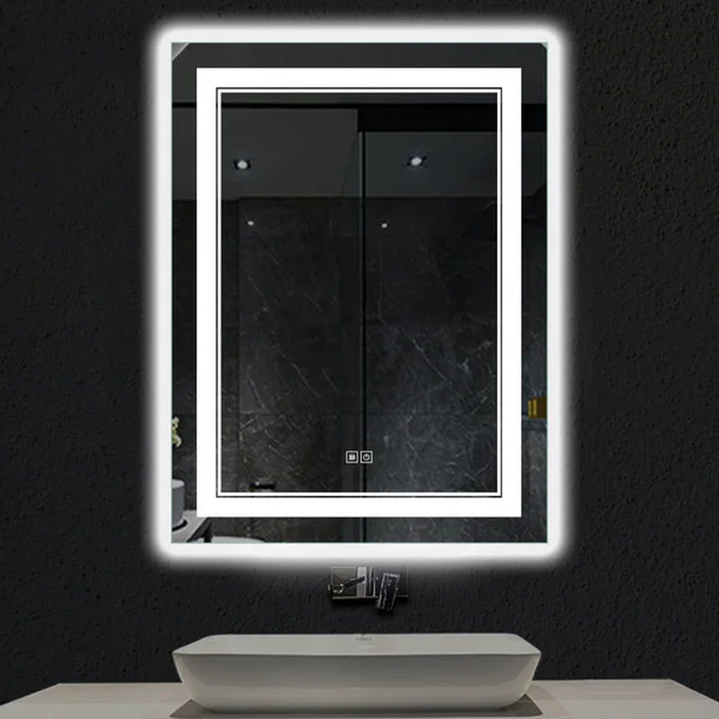 Thumbnail: Rectangle LED Wall Mirror