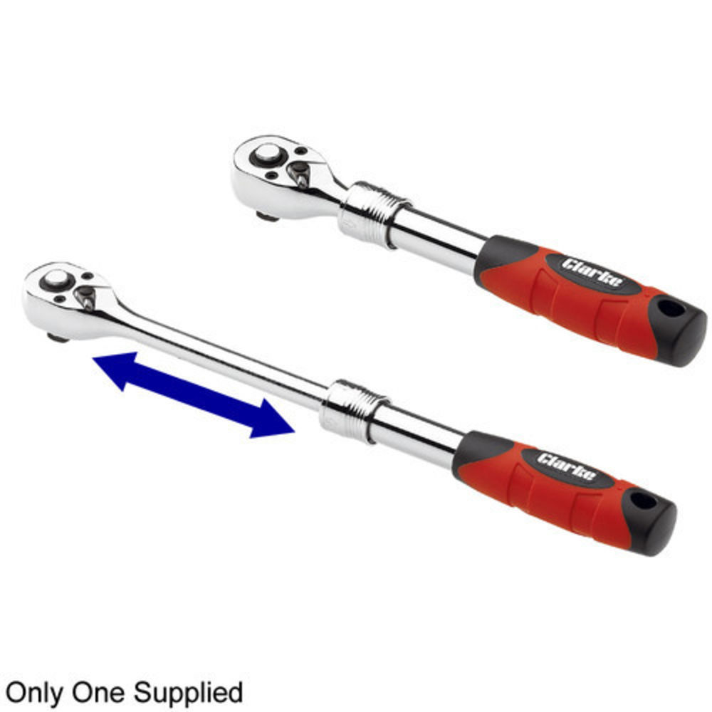 Clarke PRO200 1/2" Drive Extendable Ratchet | DIY Bargains