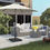 Thumbnail: Outsunny 19kg Square Resin Garden Parasol Base for Poles of 32mm, 38mm, 48mm