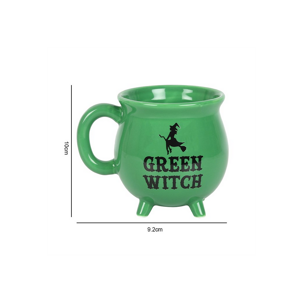 Thumbnail: Green Witch Cauldron Mug