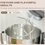 Thumbnail: Electric Stand Mixer, 4.5L Food Mixer with Dough Hook, Whisk, Beige