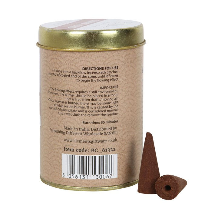 Thumbnail: 6 Tins of  Elements Dragon's Blood Jumbo Backflow Cones