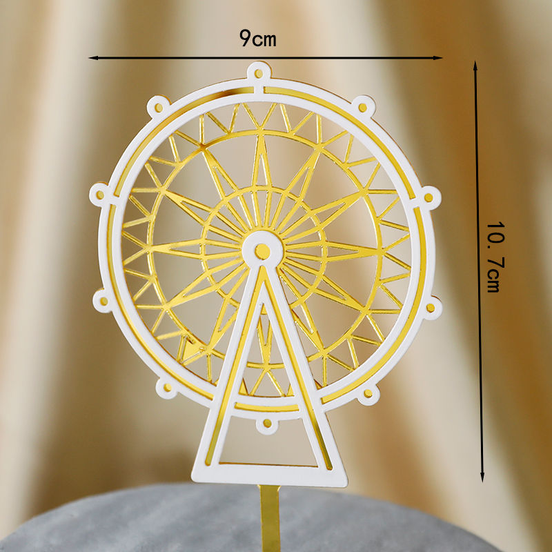 Thumbnail: Princess & Prince Castle Birthday Decor – Cake Toppers and Flags