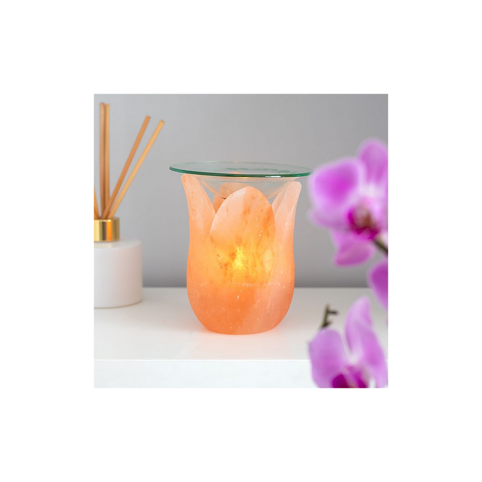 Thumbnail: Tulip Shaped Himalayan Salt Oil Burner