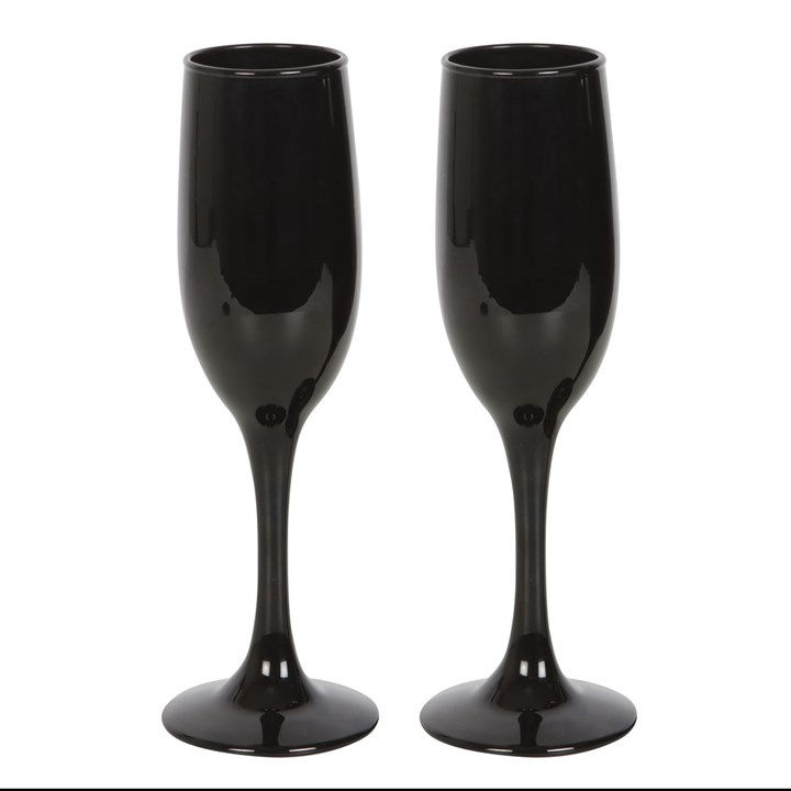 Thumbnail: Til Death Do Us Party Champagne Flute Set