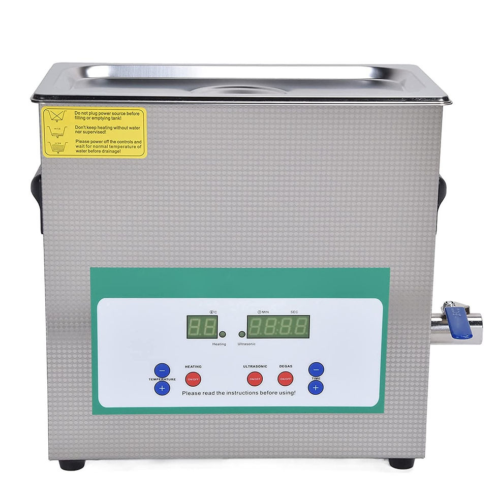 Thumbnail: Commercial Ultrasonic Cleaner, 6.5L Professional Electric Ultrasound Clean Machi