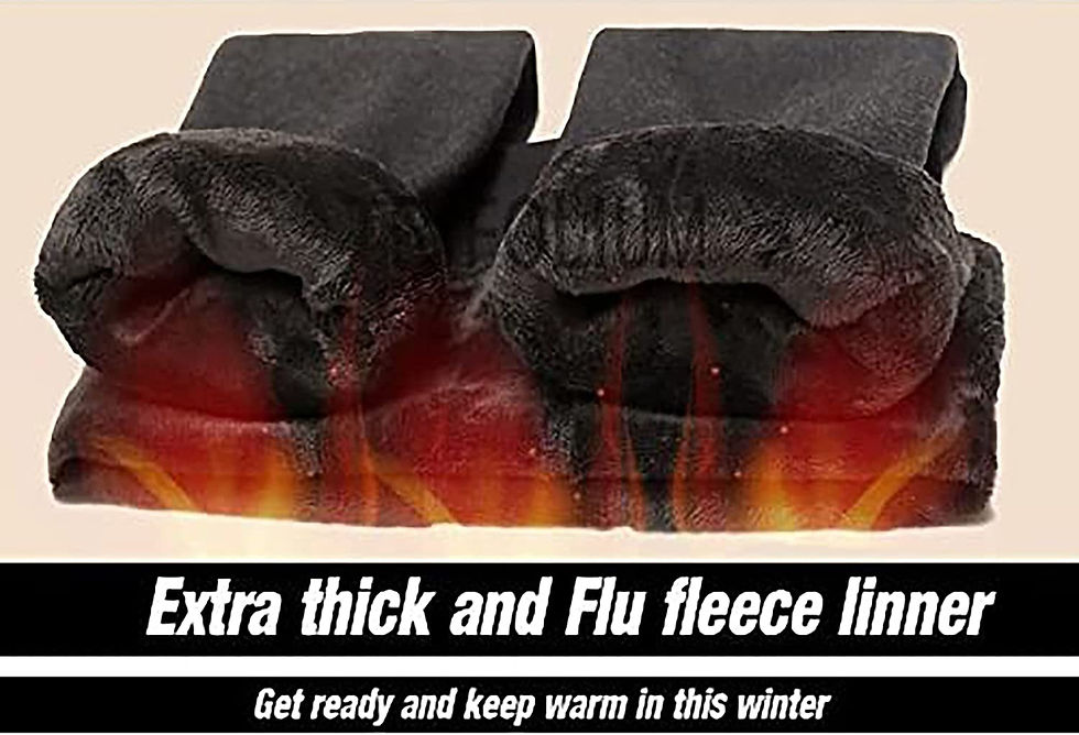 Thumbnail: Womens Ladies New Thermal Winter Black Thick Furry Fleece Lined Legging