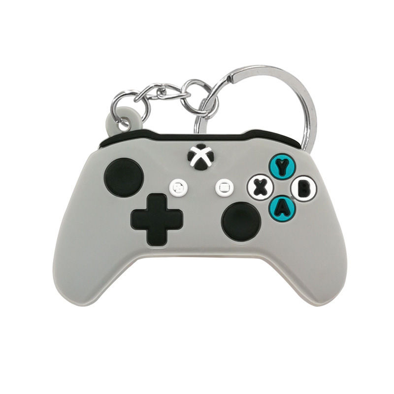 Thumbnail: Game Machine Keychain Cute Gamepad Joystick Keyring Console Accessories [1]