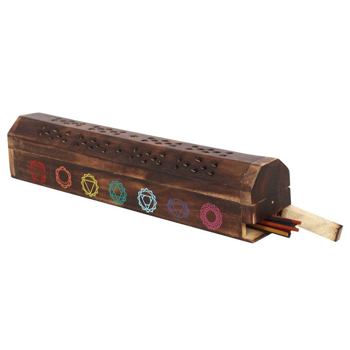 Thumbnail: Chakra Wooden Mixed Incense Box Set 