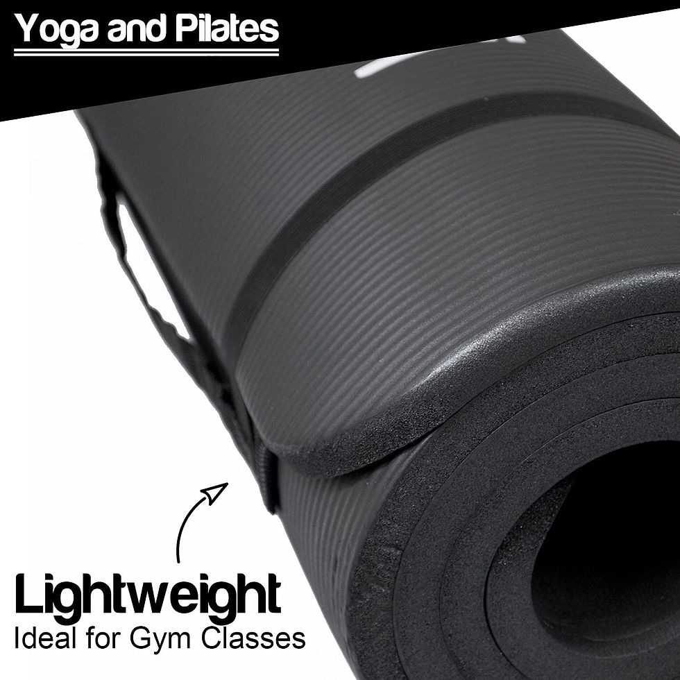 Thumbnail: Folding Gymnastic Mats for Home, Outsite sports 15mm Yoga Exercise Mats