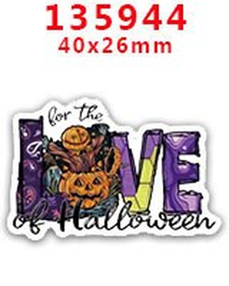 Thumbnail: 10Pcs Planar Resin Crafts Custom Resin Halloween for DIY Phone Decorations