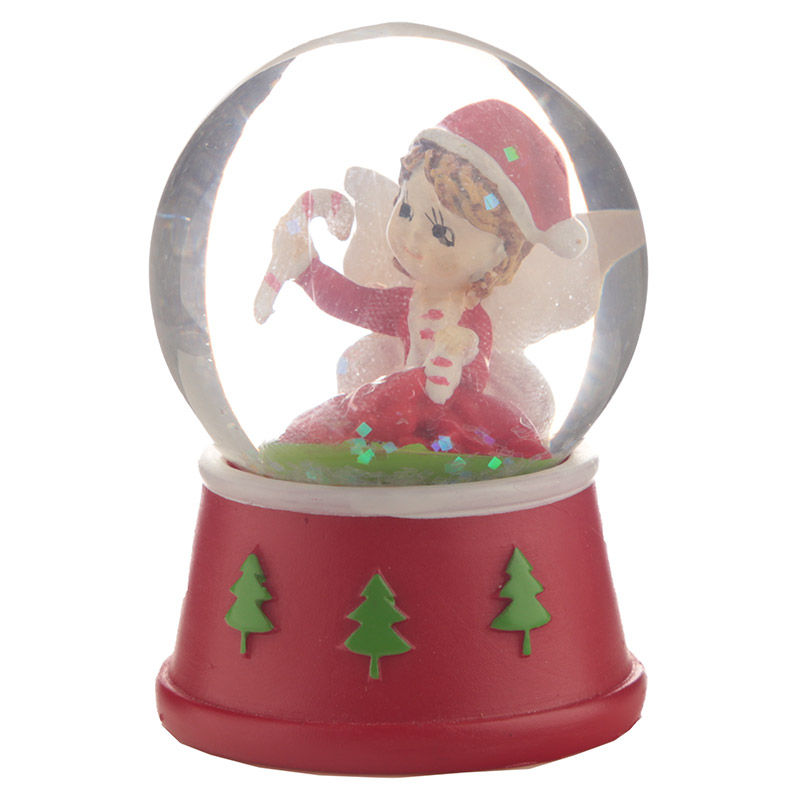 Thumbnail: Festive Collectable Christmas Fairy Snow Globe Novelty Gift