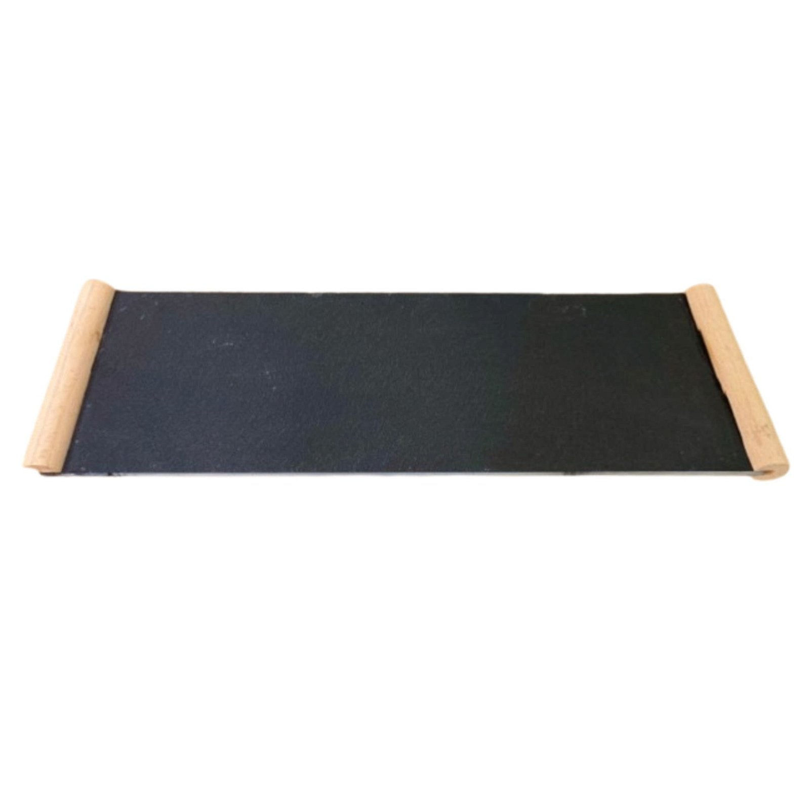 Slate Tray With Rounded Wood Handle 53cm Shipping furniture UK