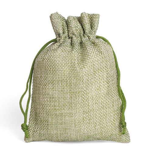 Thumbnail: 2-10Pcs Jute Drawstring Burlap Bags Natural Gift Jewellery Packaging for DIY