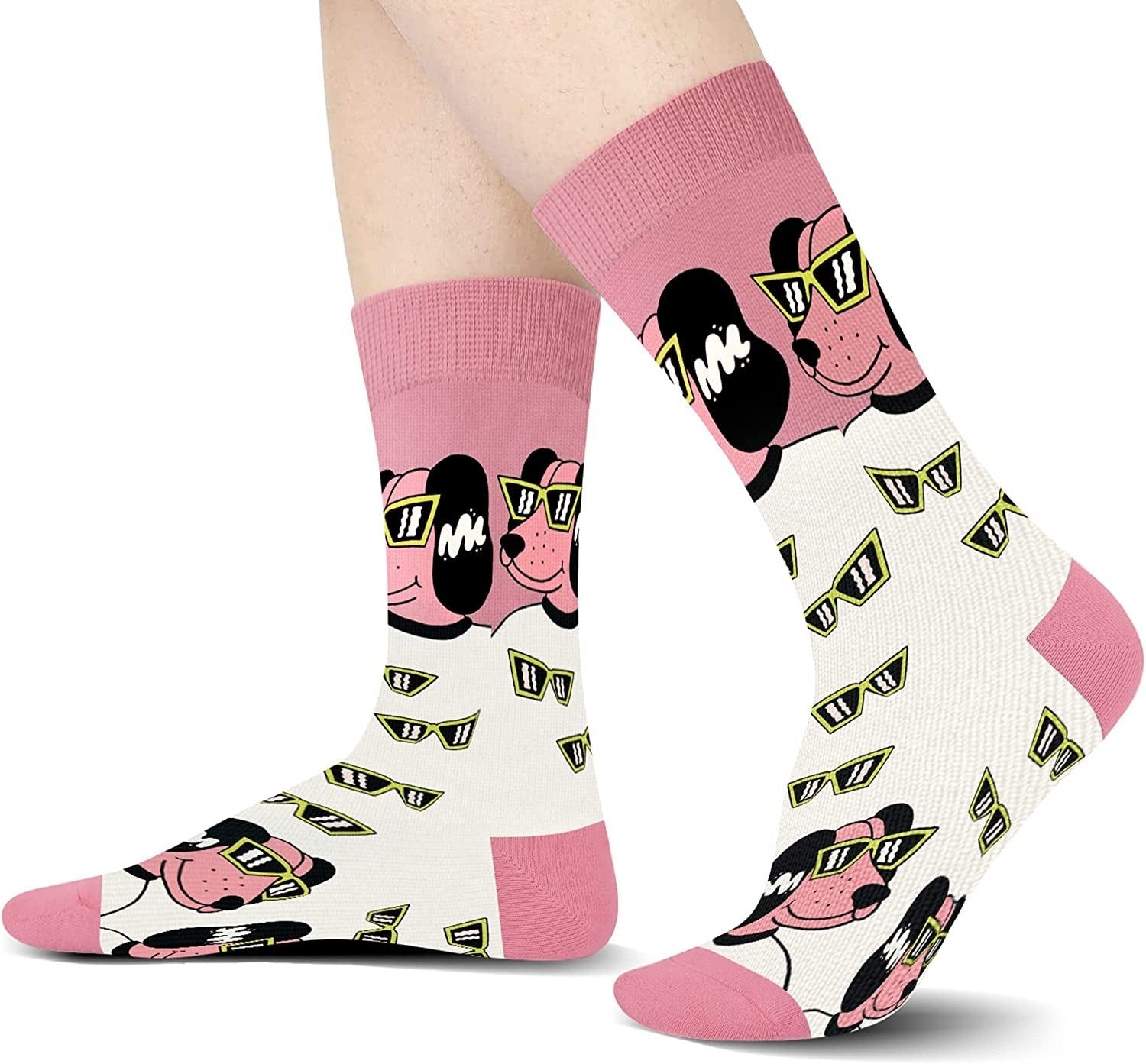 Funny Cat Socks for Women Ladies Teenage Girls- Novelty Fun Cute Animal Crazy Si