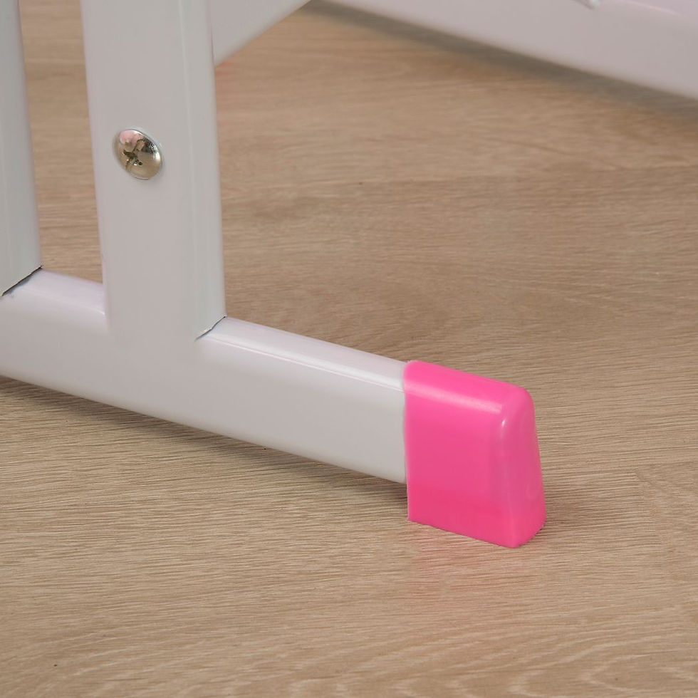 Thumbnail: Kids Desk and Chair Set w/ Drawer, Book Stand, Cup Holder, Pen Slot, Pink