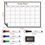 Thumbnail: Monthly Magnetic Memo Notes Whiteboard for Home Office Task - A3