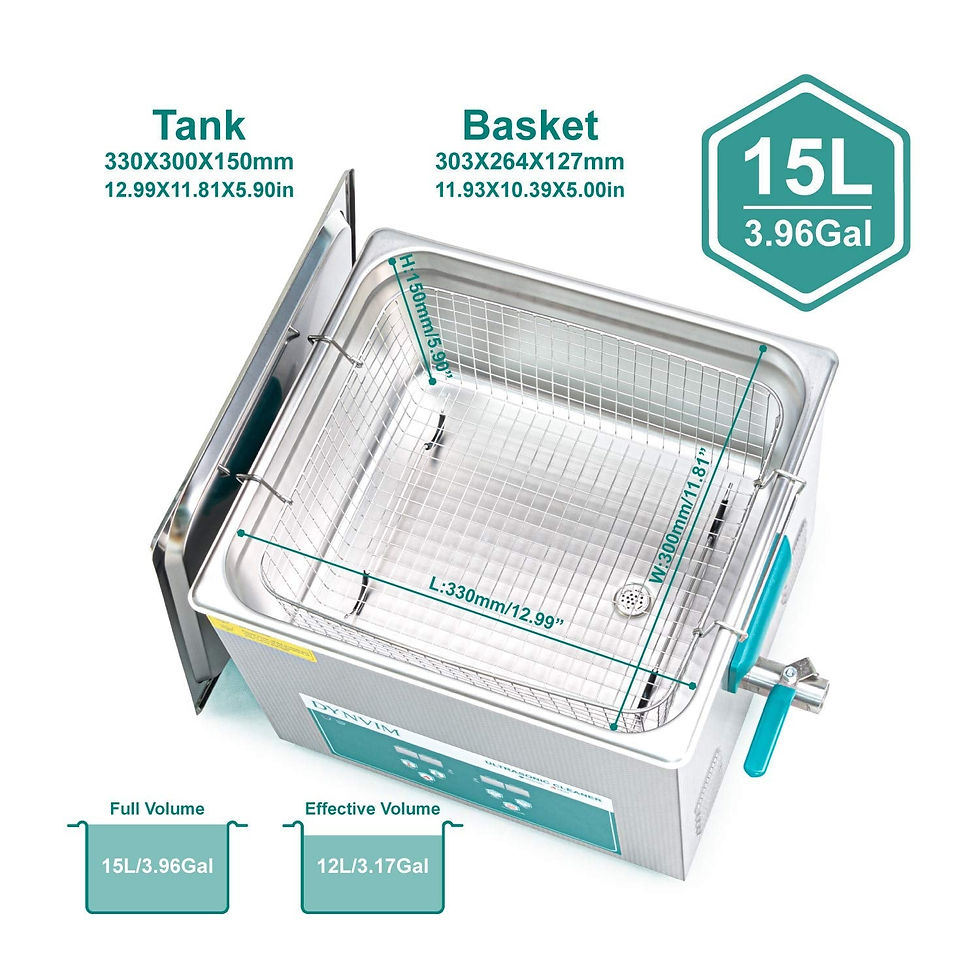Thumbnail: Ultrasonic Cleaner -  15L Ultrasonic Carburetor Cleaner,Sonic Cleaner,Ultrasound