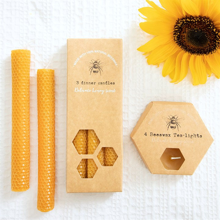 Thumbnail: Set of 3 Beeswax Candles