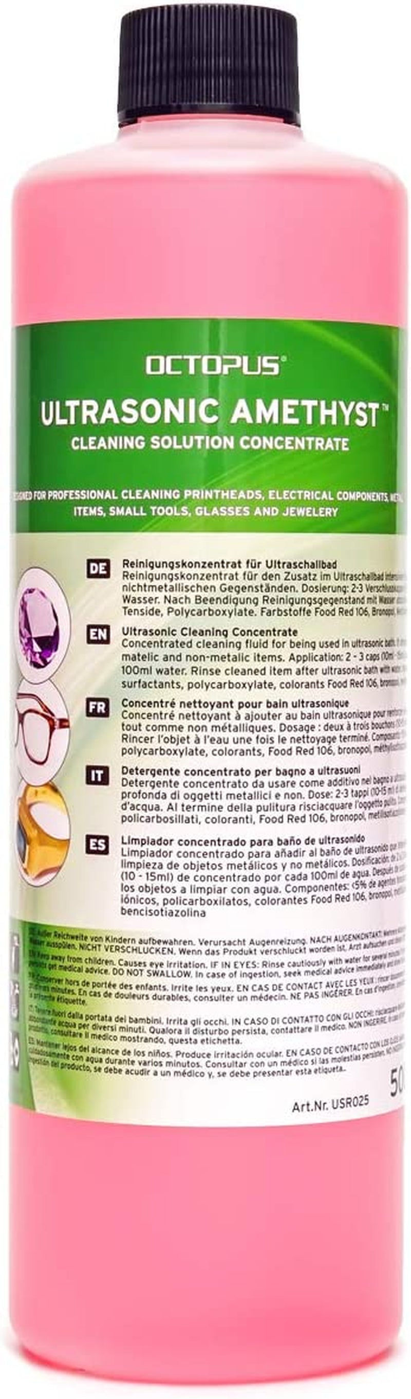 Thumbnail: Special Ultrasonic Cleaner, concentrate for use in ultrasonic cleaner, spectacle