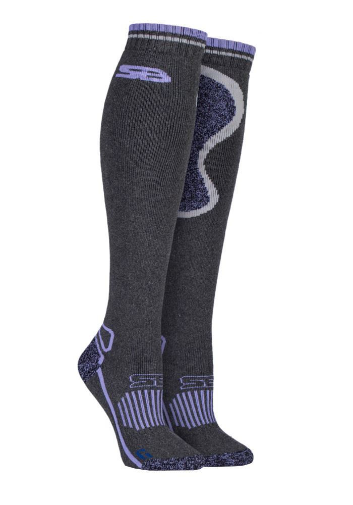 Thumbnail: Storm Bloc - 1 PAIR Ladies BG Knee High Wool Socks