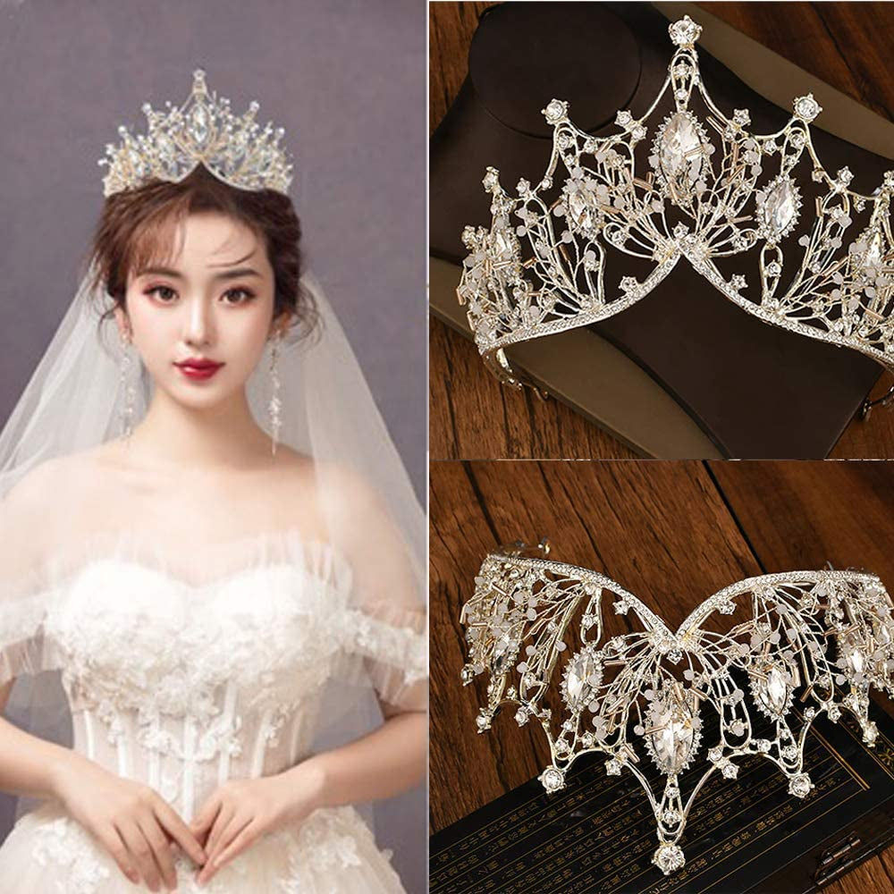 Regal Rhinestone Crown: The Ultimate Princess Tiara