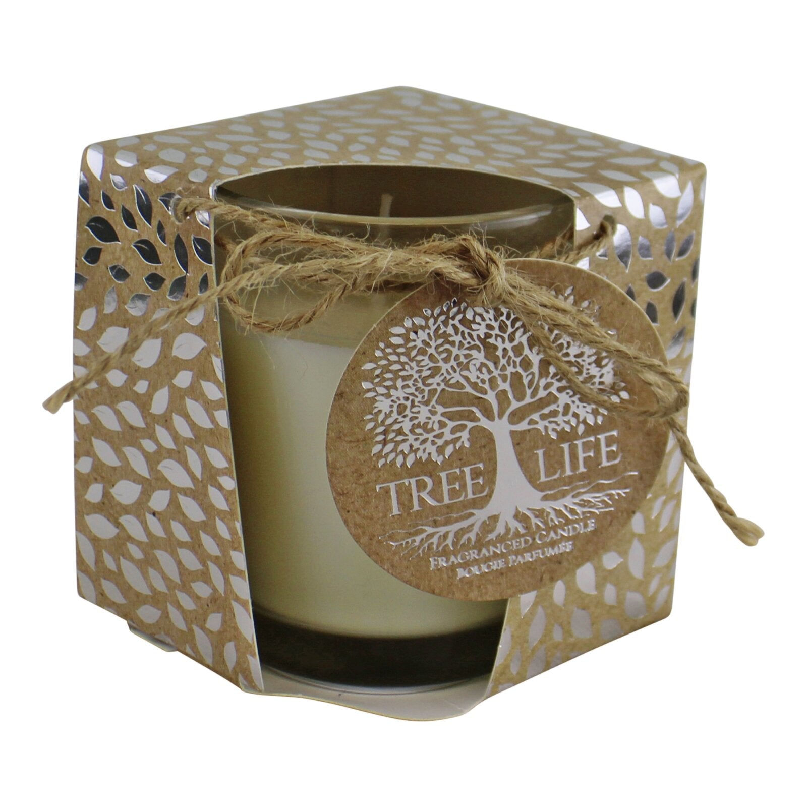 Small Tree Of Life Fragranced Candle In Gift Box Shipping furniture UK