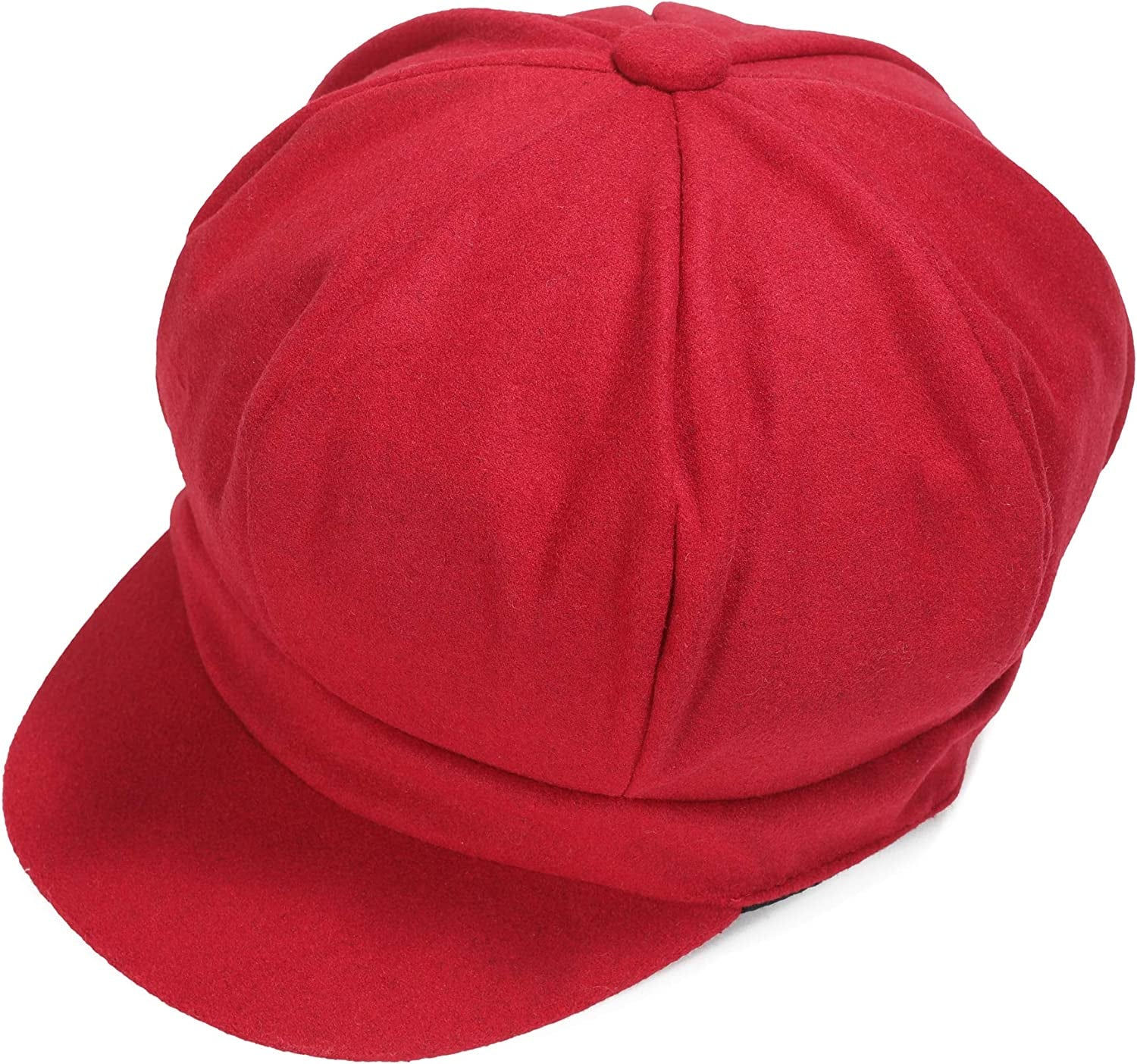 Womens Classic Newsboy Caps Visor 8 Panel Gatsby Apple Cabbie Hat