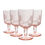 Thumbnail: Romantic 4 - Piece 320Ml Glass Goblet Stemware Set