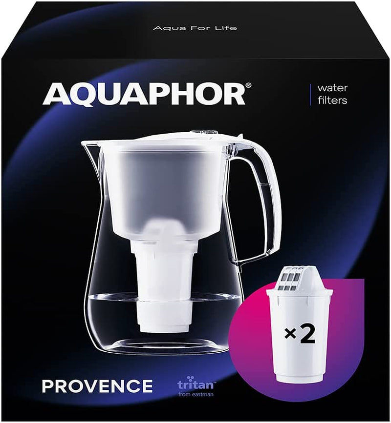 Thumbnail: Water Filter Jug Provence Black incl. 1 A5 Filter I Carafe 4.2l I Large water fi
