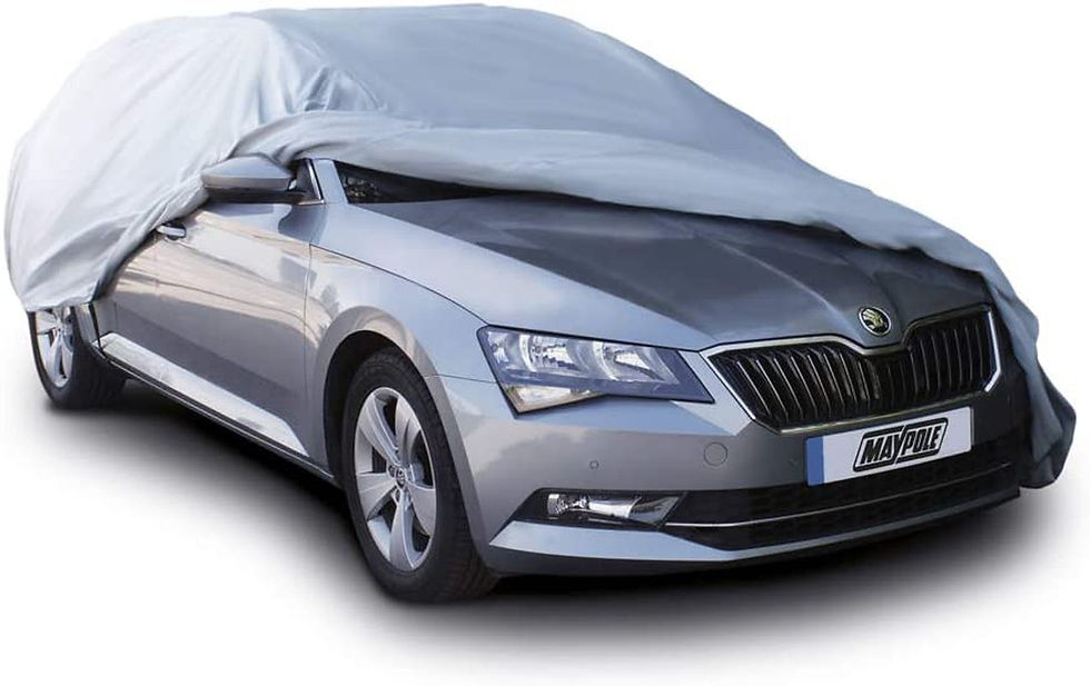 Thumbnail: Maypole 9861 Breathable Full Car Cover, Grey, Medium