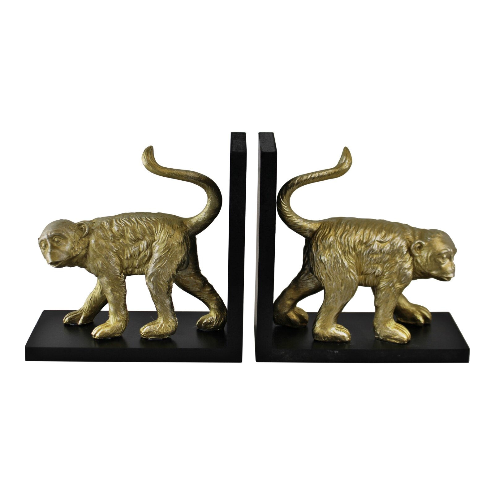 Golden Monkey Bookends Shipping furniture UK