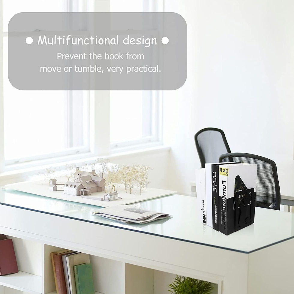 Thumbnail: Feline-inspired Metal Bookends for Your Library