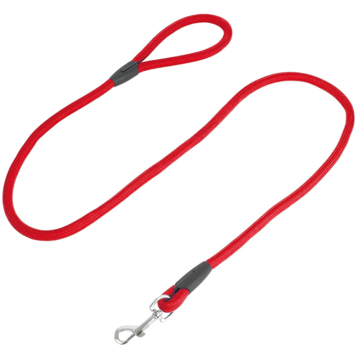 Dog Rope Lead with Collar Hook - 1.5m Red | Home Essentials UK