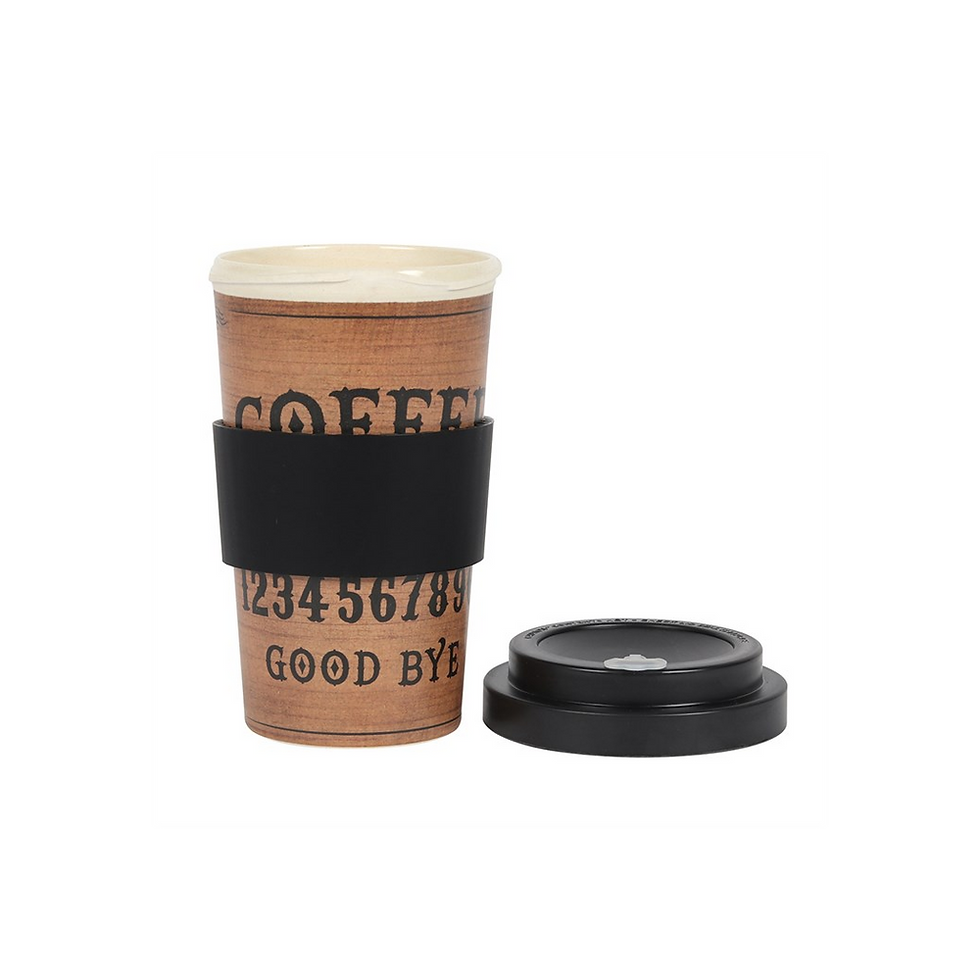 Thumbnail: Classic Talking Board Bamboo Eco Travel Mug