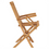 Thumbnail: Folding Garden Chairs 2 pcs Solid Teak Wood